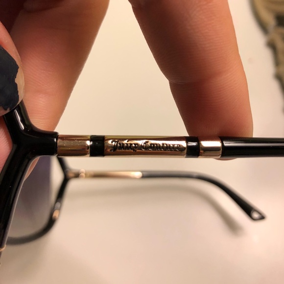 Oversized Juicy Couture Black Sunglasses
